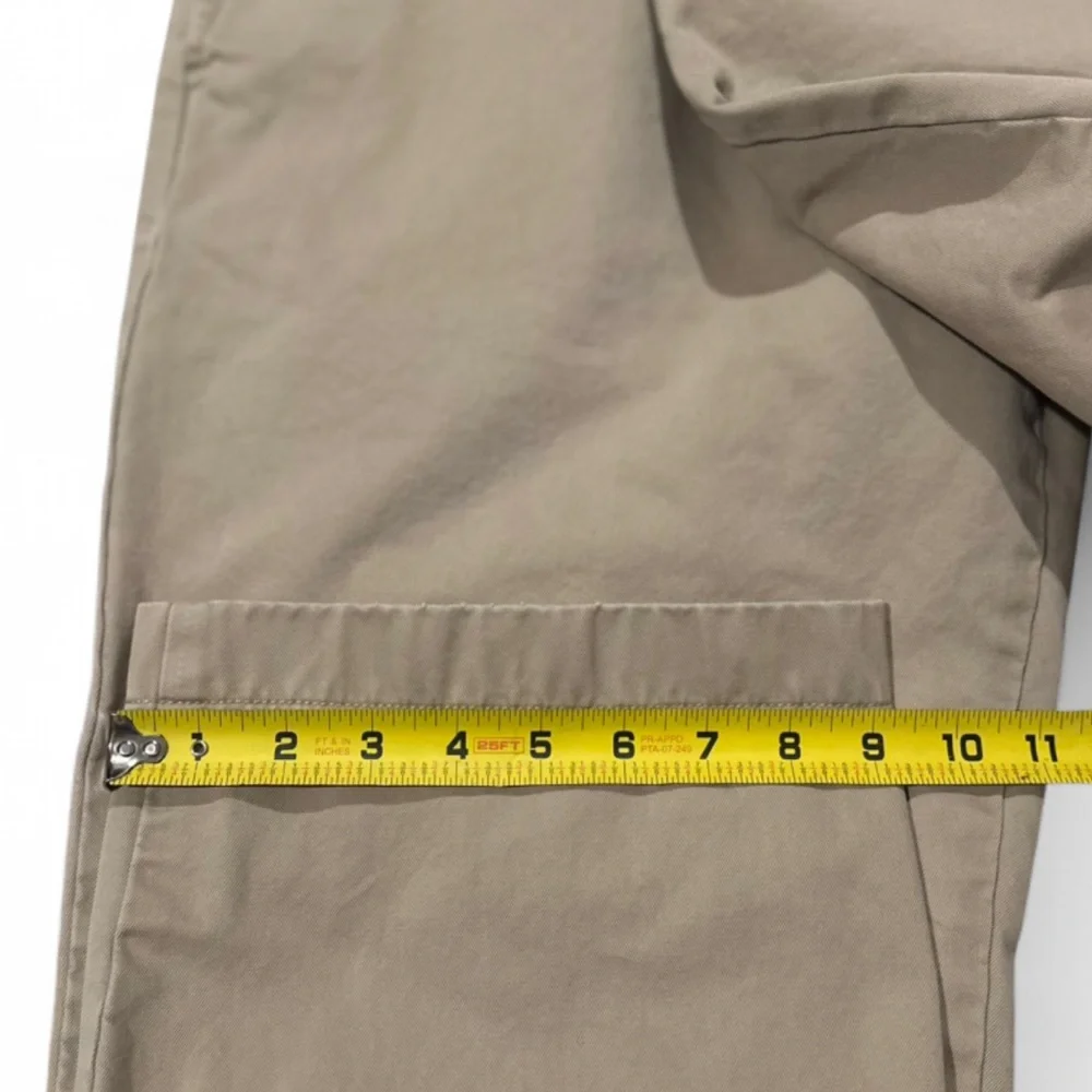J.Crew Cotton Khaki Men’s Straight‑Leg Pants Size W36 x L30